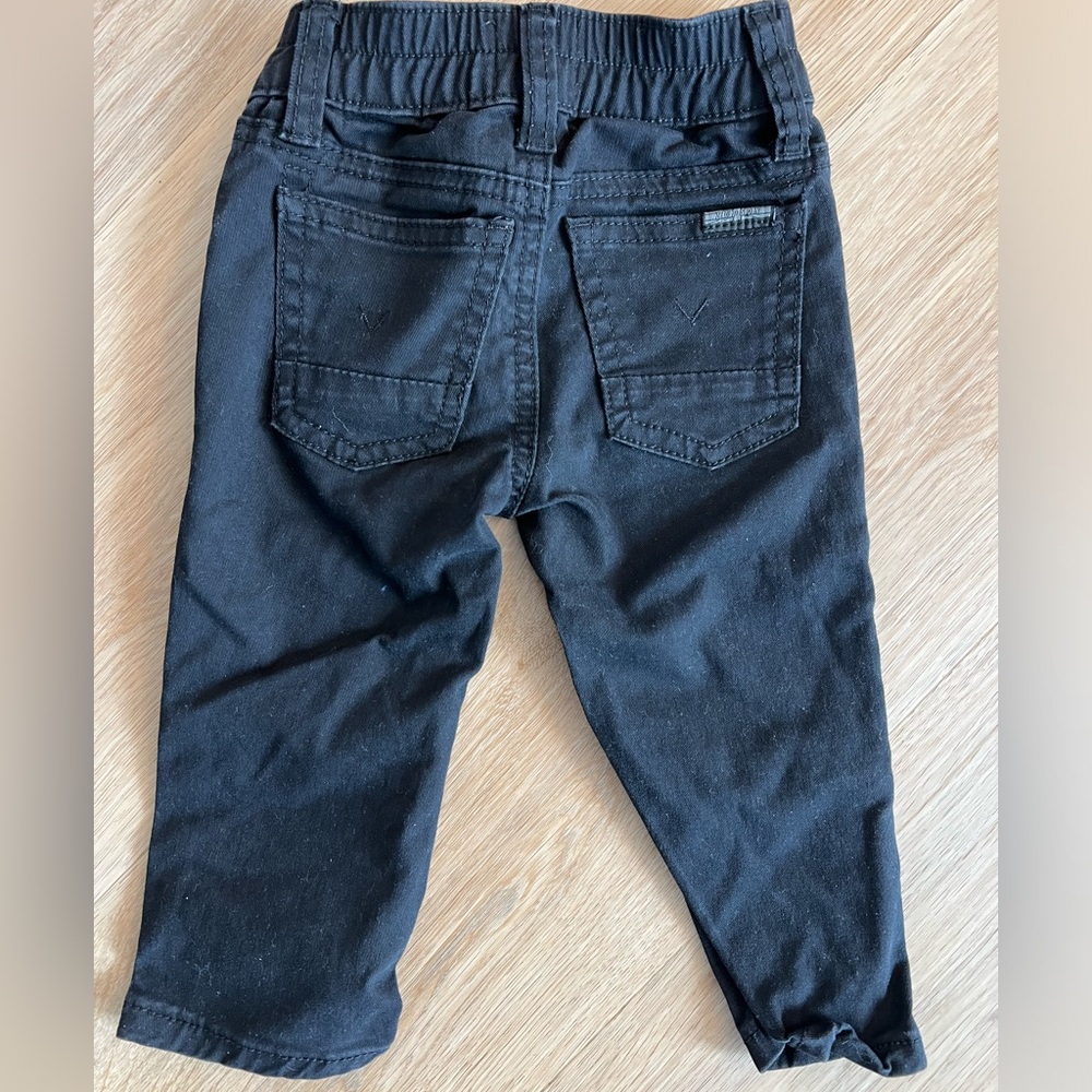 Hudson NEVER WORN toddler black pants. SIZE 12 months